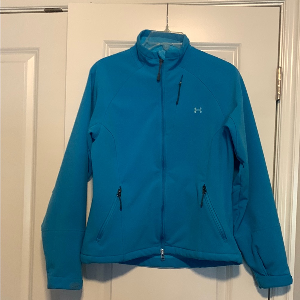 Under Armour Blue Jacket With Performance Design
